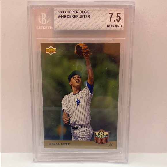 1993 Upper Deck Derek Jeter Rookie Card #449 (MISC15)